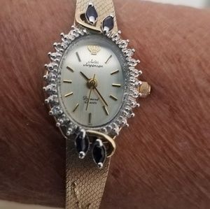 Jules Jergensen Diamond Quarts Ladies Watch